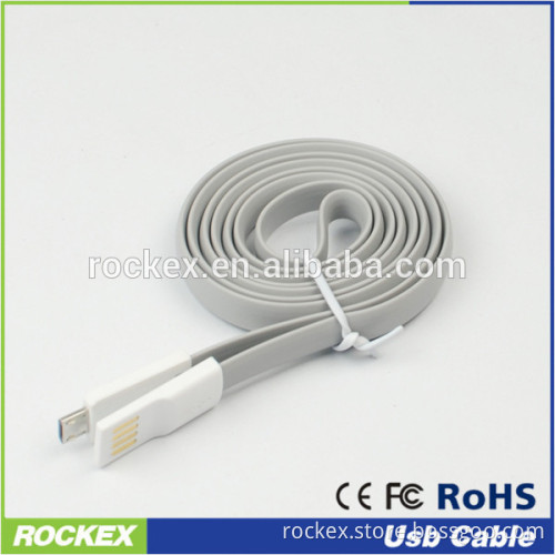 flat magnetic USB cable Magnetic Loop Micro USB Cable for Mobile Phone Charging cable